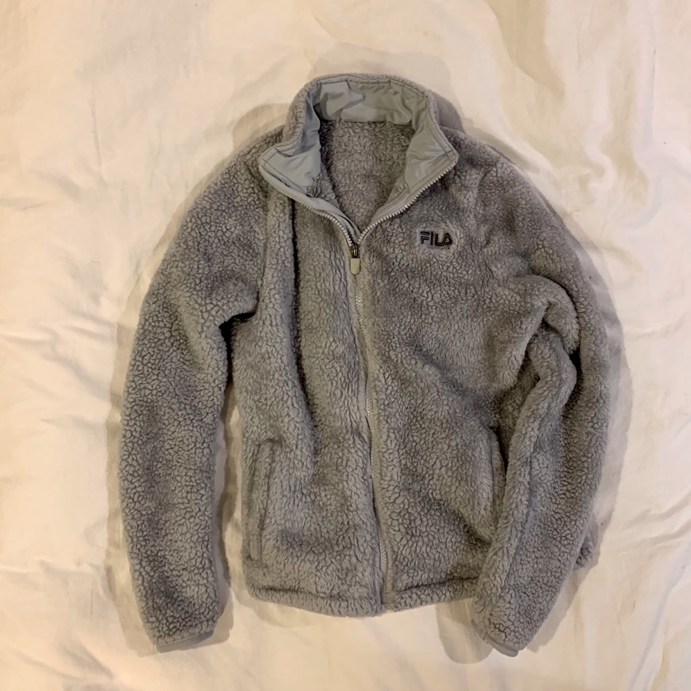 Fila kids teddy jacket!